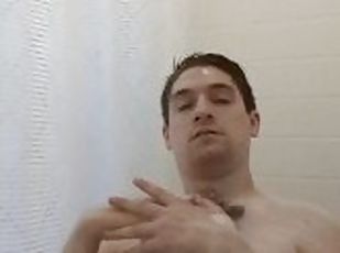 Handicapped Guy Takes a Shower