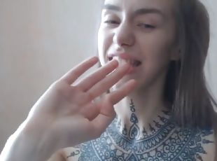 Russian girl fuck anal and gaping