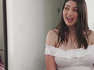 Alyx Star horny brunette porn video
