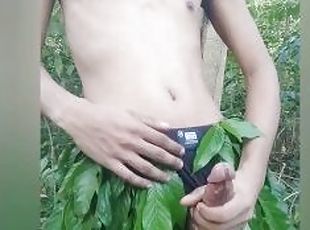 Sarap mag Jakol sa Gubat (Outdoor Jerk off in the Forest)- AGAIN!