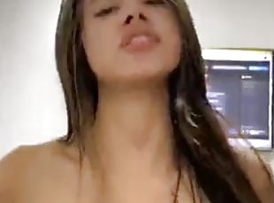 My tits bounce when I ride a cock