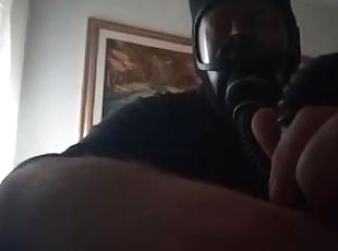 Gas Mask Smoking Fetish Latex