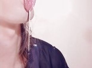 LACED #32 Preview! (Mouth Fetish ASMR) Glass Licking Twink! (Full:LaceVoid,com)