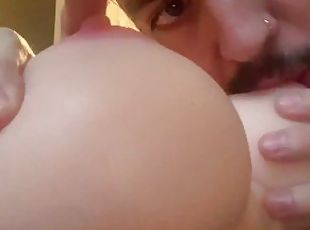 Zenn Freq Plays With Big Boobs and Sucks on Nipples ASMR