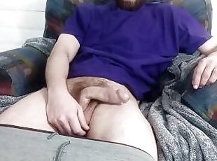 Watch my soft cock get hard, and cum multiple times in one session!