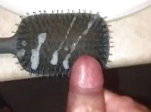 HAIR FETISH? Just ask me to Cum on my wifes hair, I just Jizzed all over her hair brush this morning