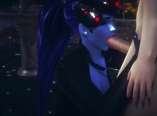 Overwatch Widowmaker 3D hentai