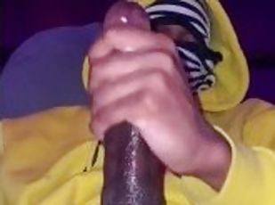 Juicy Dick gets you to cum quick - Loud male orgasm!!
