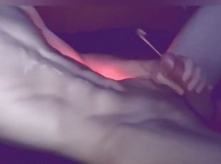 Fit twink big cum and moaning complation