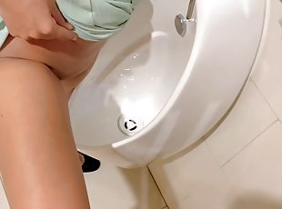 Piss In Men Public Toilet Make Me Wet