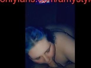 Horny 18 Year Old Australian Ass Up Blowjob. Wants a Second Cock!