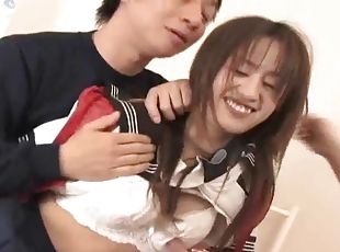 Japanese coed fucked at home uncensored