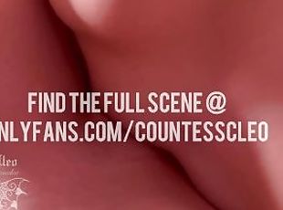 POV real lesbian soaking wet scissoring ASMR part 2 (full scene on OnlyFans @CountessCleo)