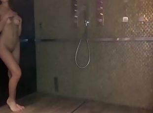 I suck his big cock in the shower -SweetTentationn