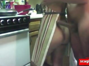 Hot wife fucked by a big cock in home video
