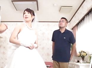 Asian bride filmed on her wedding day fucking the bestman