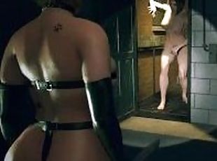 Sexy Black Widow Natasha Romanoff_Latex Chubby Thicker Nude_Sexy Latex Big Ass Resident Evil 2